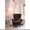 CLICKANDPRINT Tree Vine Wall Sticker, 200 x 78.8 cm, Orange-Red view 2