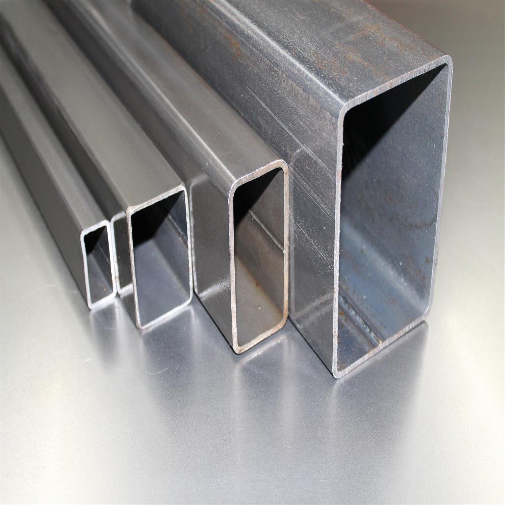 Steel Rectangular Tube 80 x 50 x 2 mm, 600 mm Long