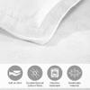 Superior 3-Piece Cotton Paisley Matelassé Coverlet Set, Queen, White view 3