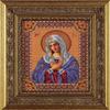 RTO RB-153 Mother of God of Tenderness Icon Bead Embroidery Kit, Multicolor, 20 x 25 cm view 1