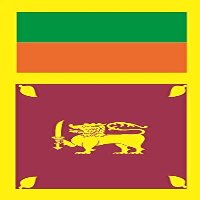 U24 Sri Lanka Flag, Vertical Format, Premium Quality, 150 x 500 cm