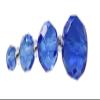 10mm Faceted Glass Beads - 25 Pieces - Approx. 40 Colors Available (Sapphire) view 1