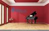 CLICKANDPRINT Musical Notes Wall Decal, 220 x 76 cm, Light Blue view 2