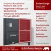 AL Briefkasten Systems 1-Compartment Freestanding Mailbox, Anthracite Gray RAL 7016, with Bell view 2
