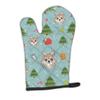 Caroline's Treasures Christmas Chihuahua Oven Mitt BB5040OVMT, Multicolor view 1
