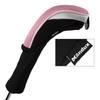 Andux 2-Pack Hybrid Golf Club Headcovers, Iron Covers with Interchangeable Number Labels, CTMT-02, Pink, Reusable view 2