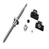 TEN-HIGH SFU1605 800 mm Ball Screw with Single Ball Nut, EK/EF Set and Coupling for CNC view 1