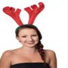 Ciffre 3-Piece Christmas Hat Set – Green Antlers with Bells view 4