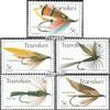 Prophila Collection South Africa–Transkei 65–69 Complete Set, MNH, 1980 Fishhooks view 1
