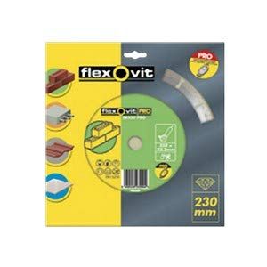 Flexovit 70184622072 Segmented Disc, SR 115 PRO, 115 mm Dia. x 10 mm Segment Height x 2 mm Thick x 22.23 mm