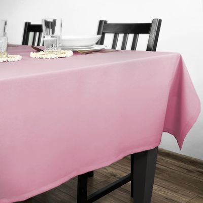 Rollmayer Vivid Tablecloth, Powder Pink 10, 140 x 500 cm