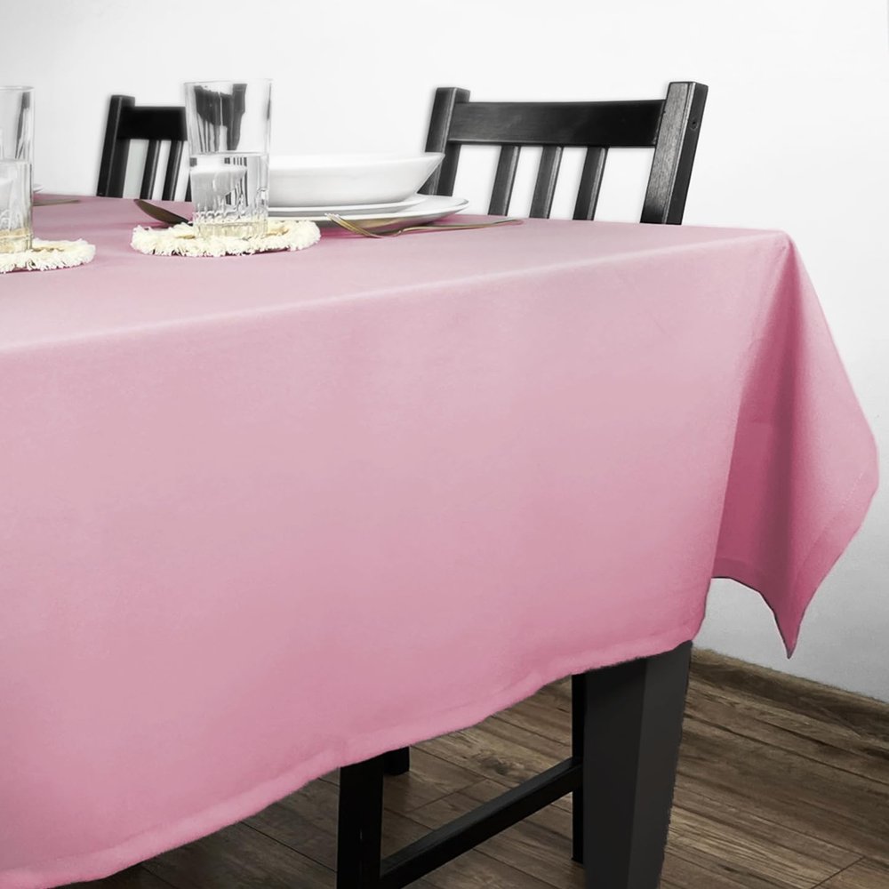 Rollmayer Vivid Tablecloth, Powder Pink 10, 140 x 500 cm