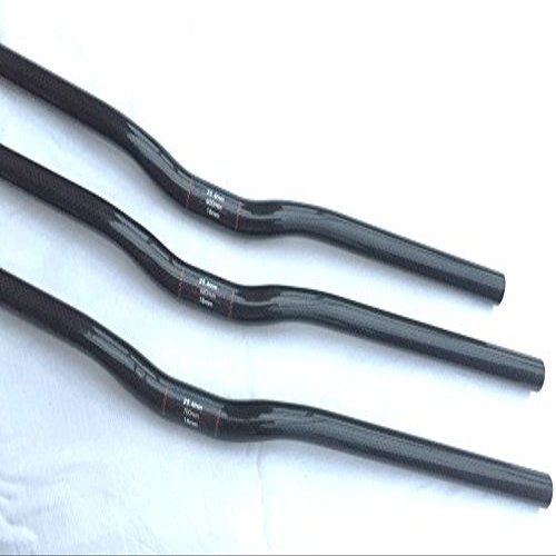 Full Carbon Riser MTB Handlebar 25.4 mm, 580–700 mm, Approx. 120 g, New (600 mm)
