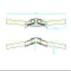 Full Carbon Riser MTB Handlebar 25.4 mm, 580–700 mm, Approx. 120 g, New (600 mm) view 2