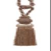DecoPro Curtain Tieback with Tassel, 25 cm Tassel, 76 cm Wide, 95 cm Cord, Baroque Collection, Sandstone 7245 view 1