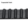 sourcing map 250XL 125-Tooth Synchronous Rubber Timing Belt, Closed Loop, 635 mm Circumference view 2