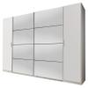 Wimex Lotto Sliding-Door Wardrobe, 270 x 210 x 65 cm (W/H/D), White/Mirror view 1