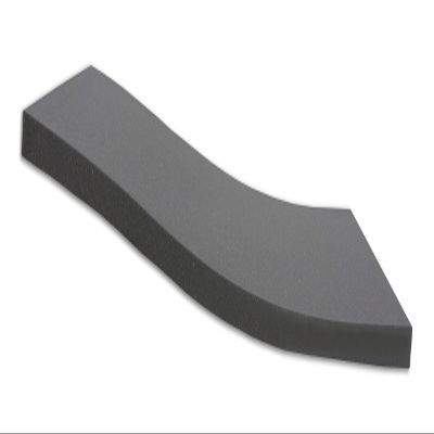 Dibapur Black Orthopedic Cold-Foam Mattress, H2, 120 x 200 x 7 cm, Cover Not Included