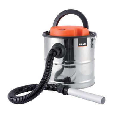 Fireplace and Pellet Ash Vacuum with Blower Function, 1200 W, 20 L, Stainless Steel - Bikain