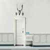 CLICKANDPRINT "hello." Wall Decal, 310 x 104.1 cm, Turquoise view 2
