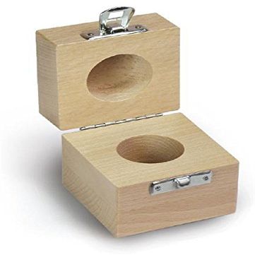 Wooden Case for KERN Individual Weights (F2–M3), 2 kg