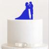Cake Topper #11 Acrylic, Wedding Cake (Dark Blue) view 1
