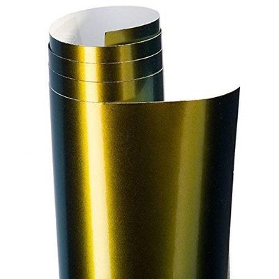 Flip-Flop Metallic Adhesive Film, Gold/Silver, 100 x 62 cm