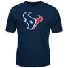 Majestic NFL Football T-Shirt Houston Texans Logo Tech Cool Base (L) view 1