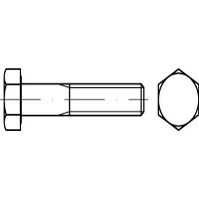 ISO 4014 Grade 10.9 Hex Bolts, Partially Threaded, M12 x 280 mm (25 pcs)