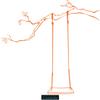 CLICKANDPRINT Swing on Branch Wall Decal, 40 x 37.3 cm, Light Red-Orange view 1