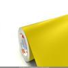 CLICKANDPRINT Heart with Flowers Wall Sticker, 30 x 18.7 cm, Shell Yellow view 4