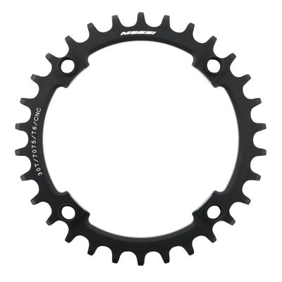 MASSI 30T Narrow-Wide Comp Shimano Chainring, Black, One Size
