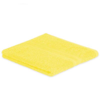 EXKLUSIV HEIMTEXTIL Hand Towel 50 x 100 cm, 500 g/m², Yellow, High Quality, New/Original Packaging
