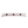 Home Draft Stopper with Stone Filling, Approx. 90 cm (Stars, Light Gray) view 1