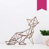 KLEINLAUT 3D Origami Fox, 30 x 25.1 cm (L), Pink view 1