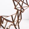 KLEINLAUT 3D Origami Fox, 30 x 25.1 cm (L), Pink view 2