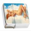 Angel in Clouds Pin-Up Girl Flip-Top Lighter in Gift Tin view 1