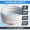 Roclot Galaxy S21 Screen Protector with Camera Lens Protector, 2 + 2 pcs, Able Matters 14 AWG CL2 In-Wall Oxygen-Free Bare Copper Speaker Cable, 15 m (q13) view 2