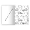 Kartenkaufrausch Personalized Retro DIN A4 Notebook with Musical Bunnies, Turquoise, Format 20 Blank view 3