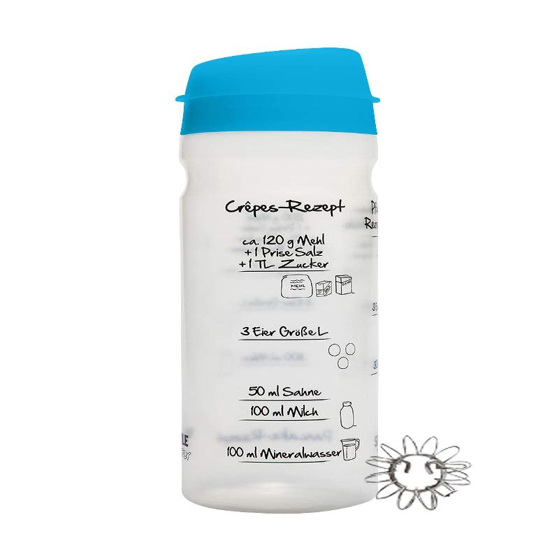 Pancake Shaker, 875 ml, Blue