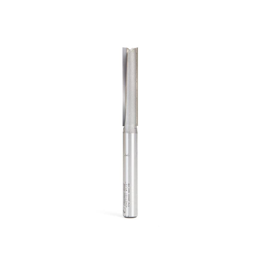 Amana Tool 45427-01 Carbide-Tipped Straight Plunge Router Bit, 1/2 in Dia. x 2-1/2 in Cutting Height, 1/2 in Shank