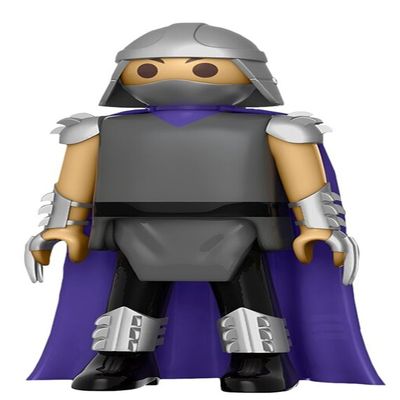 Funko - Teenage Mutant Ninja Turtles TMNT Playmobil Figure - Shredder 15 cm - 0849803084684