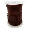 Flat Leather Strip, 5 mm x 1.5 mm, Antique Brown, 5 Meters view 3