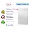 WeltiesSmartTools Premium Zip Bags, 90 µm, 100 Count, 70 x 100 mm, Transparent, Food-Safe, Resealable, FBA-Compatible – 15 Sizes view 3