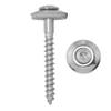 100 Sheet-Metal Screws 4.5 x 120 mm, TORX TX-25, 20 mm Washer, A2 Stainless Steel, Similar to DIN 7995 view 1