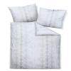 Janine MESSINA 43013 Bedding Set, 155 x 200 cm, Color 08 Silver Platinum, Mako-Satin view 1