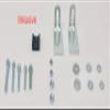 Kellys KLS Foggy Plastic Mudguards, White/Gray view 2
