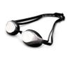 ARENA Unisex Python Mirror Training & Racing Swim Goggles, Silver-Black (55), One Size view 1