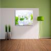 Pixxprint Mojito Glasses with Mint, Colored-Pencil Effect, 80 x 60 cm Stretched Canvas Wall Art, Not a Poster view 3