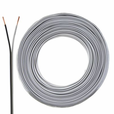SeKi White Speaker Cable, 2 x 0.50 mm², 25 m Ring